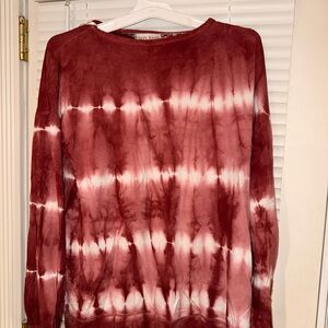 Knox Rose Maroon Long Sleeve Top